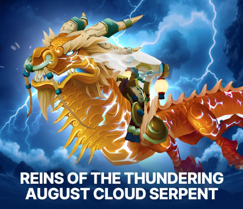 Reins of the Thundering August Cloud Serpent Mount